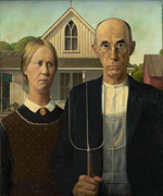 American Gothic painting